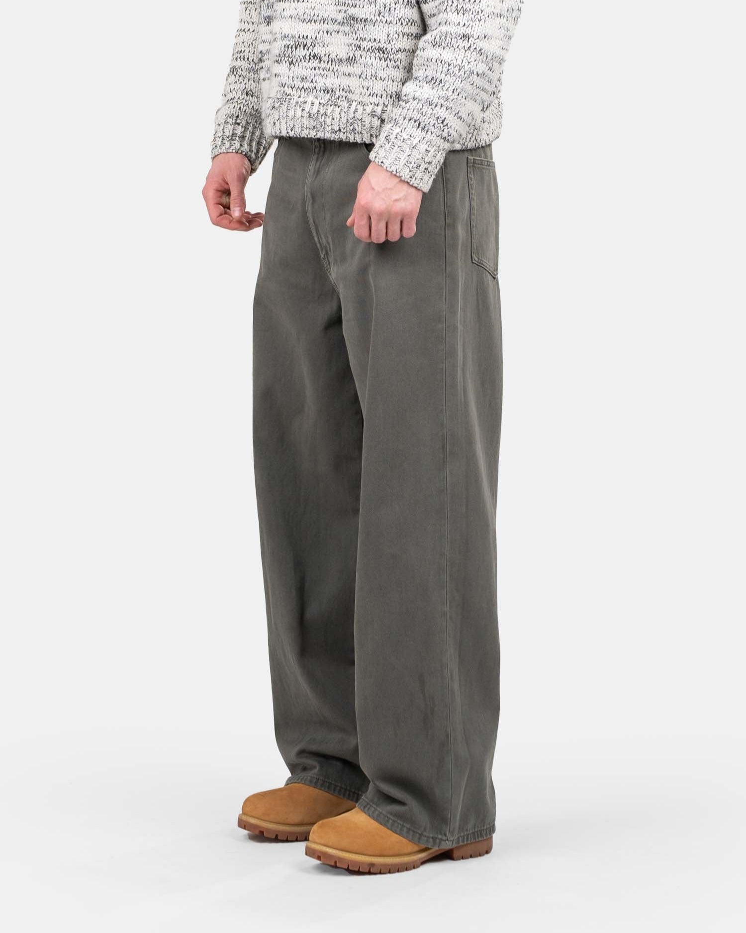 Loose Fit Denim Jeans Khaki | Skagen - clothing.dk